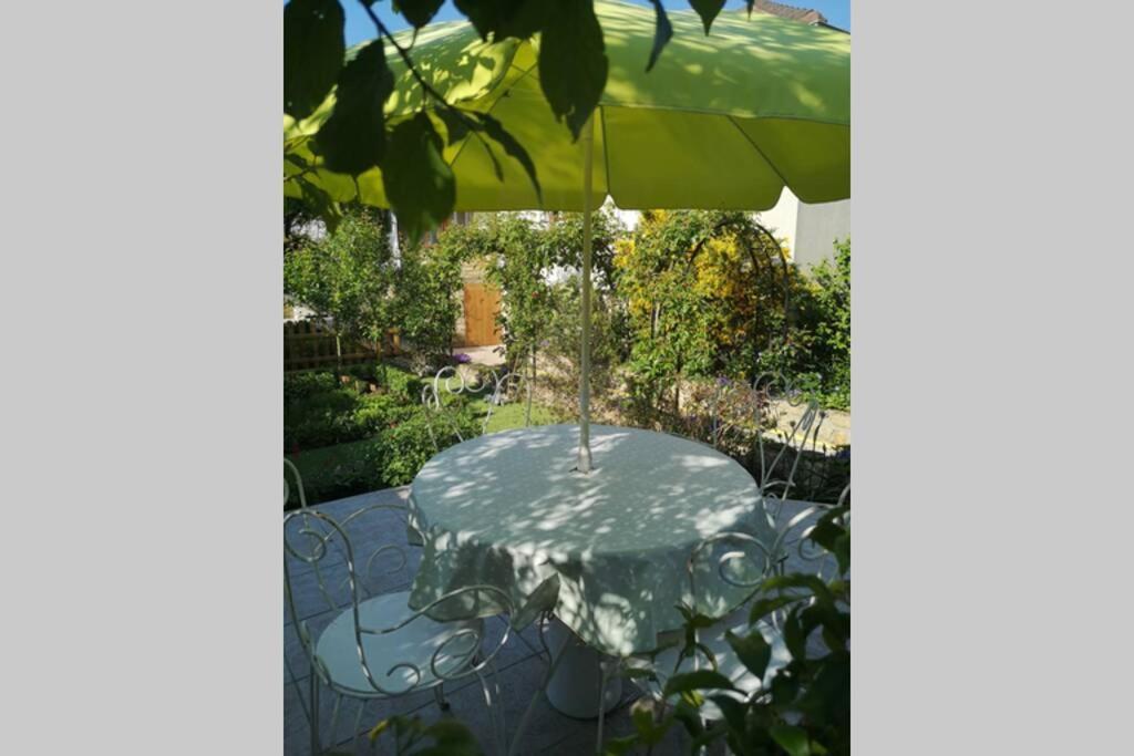 La Roseliere Maison Plain Pied Confortable Belle Decoration Jardin Magnifique 10 Mn A Pied Centre Ville Bayeux Proche Plages Du Debarquement Eksteriør billede